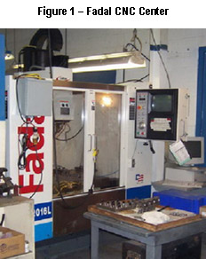 Figure 1 - Fadal CNC Center