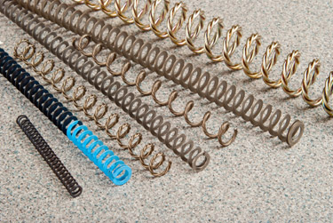 Connecticut Spring & Stamping - Springs made from different shaped wire and stranded wire